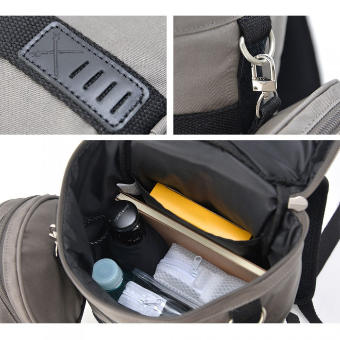 DEVICE 【進撃の巨人コラボ】DEVICE×進撃の巨人 対人立体機動ポーチ バックパック リュックサック 進撃 コラボ 鞄 本革 ミリタリー ケニーアッカーマンorh90098