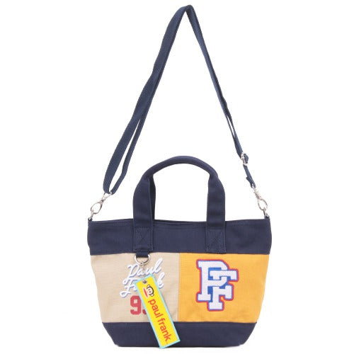 paul frank ポールフランク 2WAY スカジャンモチーフ ミニトート ショルダーバッグ ジュリアス 斜め掛け  PFA105 鞄 キャンバス プレゼント ギフト おしゃれ 人気 ギフト ラッピング 送料無料