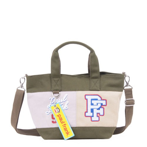 paul frank ポールフランク 2WAY スカジャンモチーフ ミニトート ショルダーバッグ ジュリアス 斜め掛け  PFA105 鞄 キャンバス プレゼント ギフト おしゃれ 人気 ギフト ラッピング 送料無料