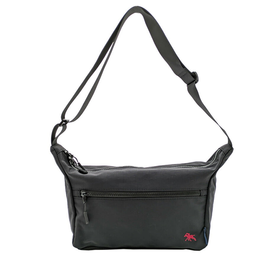 【レターパック配送/時間指定不可】【POLO CHAMPS】 pcw102 ゴンドラショルダー かばん 使いやすい 普段使い シンプル カジュアル メンズ ギフト ブラック