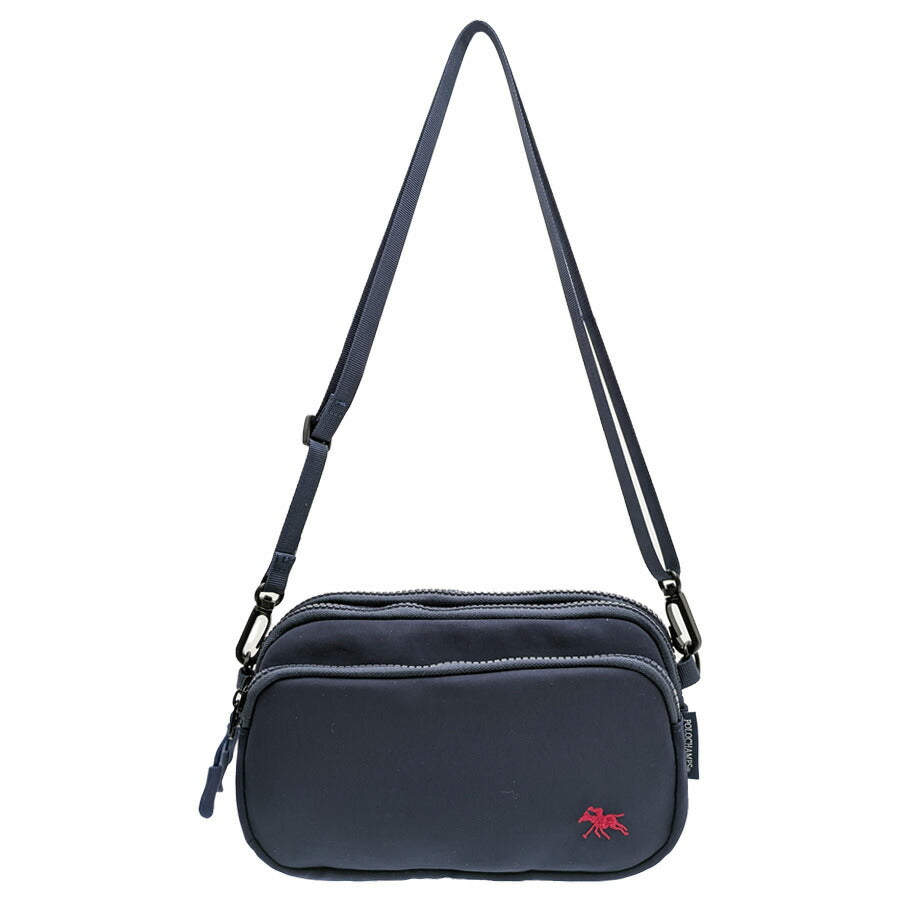 【POLO CHAMPS】 pcw112 ミニショルダー 斜め掛け かばん カバン バッグ 鞄 使いやすい 普段使い シンプル カジュアル メンズ ギフト プレゼント ブラック