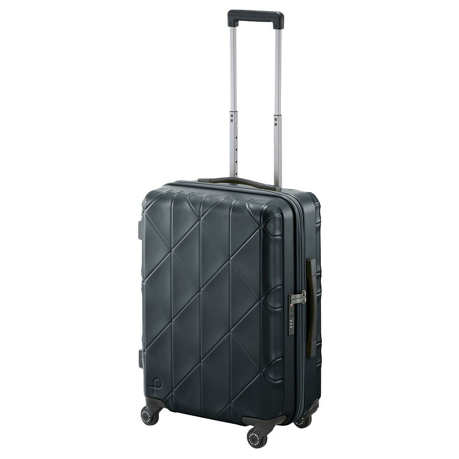 【PROTECA】01482 コリー2 スーツケース 52L 日本製 プロテカ ブラック コズミックネイビー ライムナイトグリーン ピンクベージュ 使いやすい 旅行 出張 ユニセックス ストッパー付き