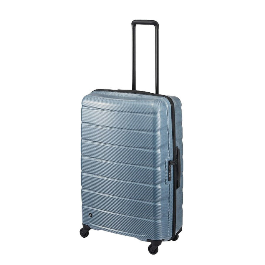【PROTECA】 01524 エアロフレックスDX2 スーツケース 100L 7泊以上 出張 旅行 大容量 ユニセックス 使いやすい 軽量 日本製 プレゼント ギフト ブラック