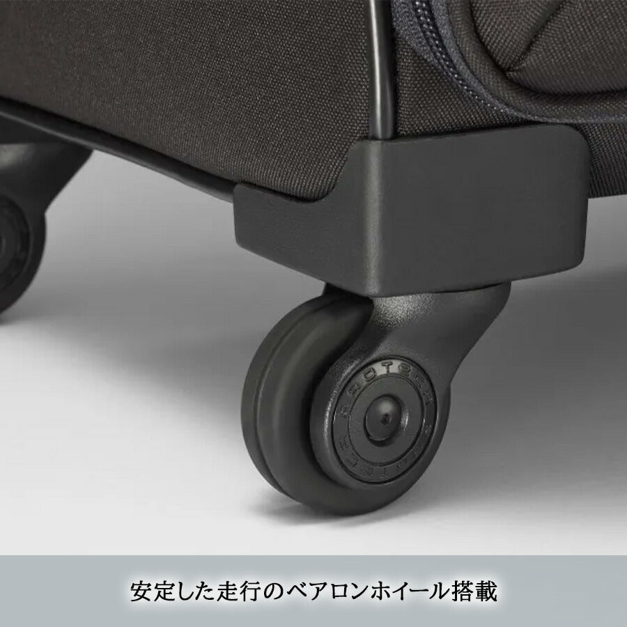 【PROTECA】 12101 アクトーイ2 キャリーケース35L スーツケース 機内持ち込み フロントオープン 日本製 プロテカ 1〜2泊 出張 旅行 ブラック ストッパー付き