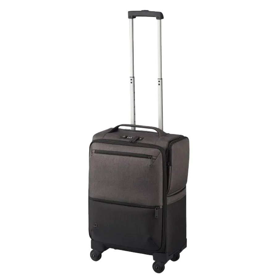 【PROTECA】 12101 アクトーイ2 キャリーケース35L スーツケース 機内持ち込み フロントオープン 日本製 プロテカ 1〜2泊 出張 旅行 ブラック ストッパー付き