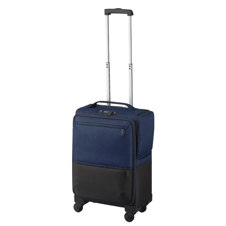 【PROTECA】 12101 アクトーイ2 キャリーケース35L スーツケース 機内持ち込み フロントオープン 日本製 プロテカ 1〜2泊 出張 旅行 ブラック ストッパー付き