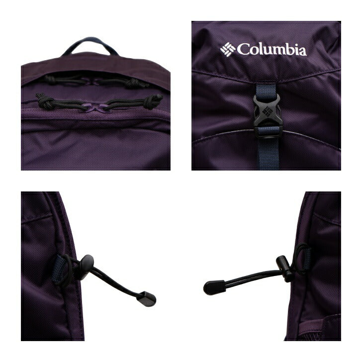 Columbia コロンビア PU8381 Blueridge Mountain 30L Backpack ブルーリッジマウンテン バックパック トレッキングバッグ U字ファスナー 背面クッション 水筒 ペットボトル サイドポケット レインカバー 登山 ハイキング ブラック カーキ 人気 送料無料