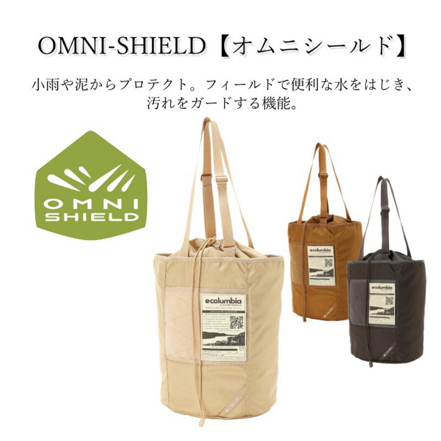 【正規取扱店】Columbia コロンビア PU8572 18L Bait Valley Tote ベイトバレートート THEATRE PRODUCTS ディレクション サステナブル はっ水 撥水  オムニシールド リサイクルナイロン ecolumbia デイリーユース キャンプ