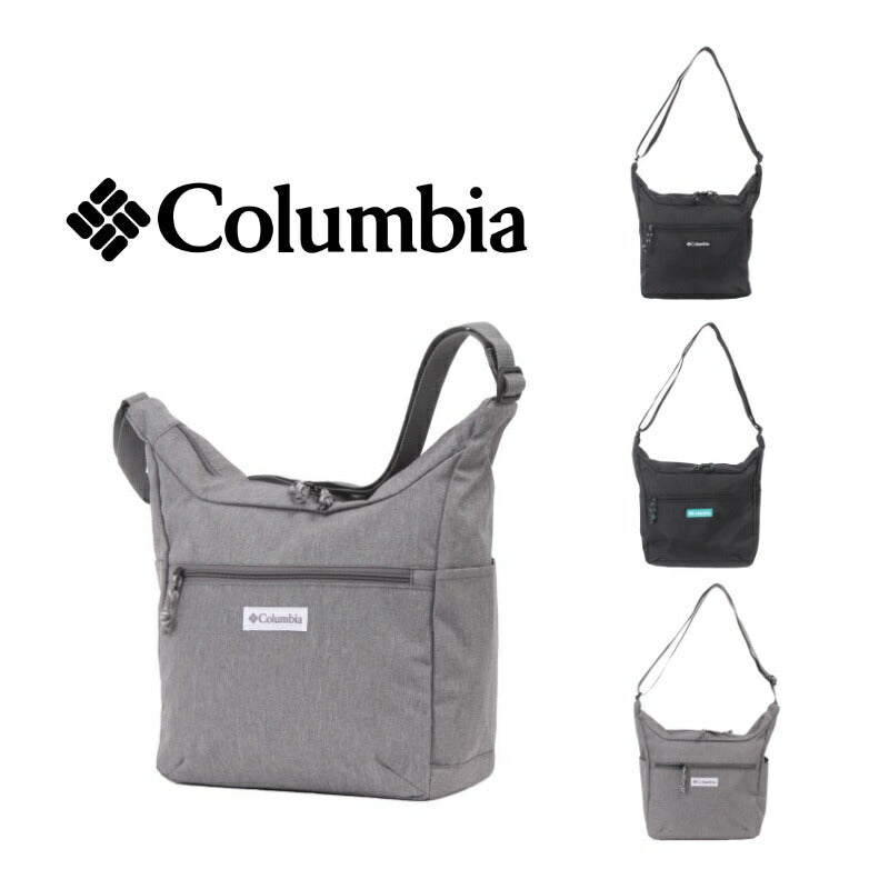 Columbia コロンビア ショルダーバッグ PU8582 Steven Cart Mini Shoulder 舟型 ショルダー 斜め掛け ブラック グリーン グレー オムニシールド 撥水 普段使い アウトドア キャンプ 買い物 タウンユース 学生 大人 プレゼント 通勤 通学