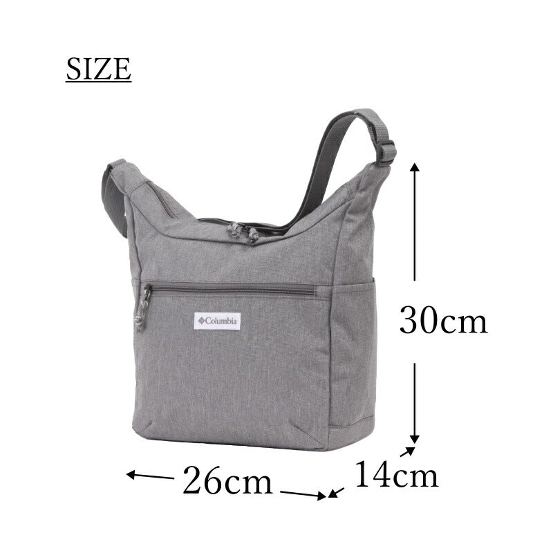 Columbia コロンビア ショルダーバッグ PU8582 Steven Cart Mini Shoulder 舟型 ショルダー 斜め掛け ブラック グリーン グレー オムニシールド 撥水 普段使い アウトドア キャンプ 買い物 タウンユース 学生 大人 プレゼント 通勤 通学