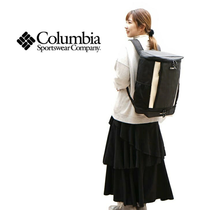 Columbia コロンビア PU8614 ブレムナースロープS 33Lバックパック BREMNER SLOPE 33L BACKPACK 2049691 PU LEATHER ポリウレタン 900D ポリエステル ファスナーポケット PC 15インチ 対応 パッド入り オープンポケット オーガナイザーポケット