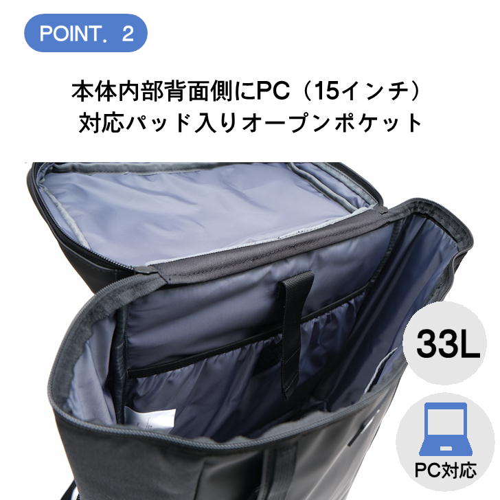 Columbia コロンビア PU8614 ブレムナースロープS 33Lバックパック BREMNER SLOPE 33L BACKPACK 2049691 PU LEATHER ポリウレタン 900D ポリエステル ファスナーポケット PC 15インチ 対応 パッド入り オープンポケット オーガナイザーポケット