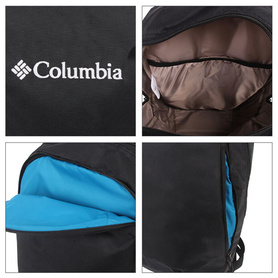 Columbia コロンビア PU8651 バックパック 17L オムニシールド THUNDER BRIDGE クロ グレー バッグ アウトドア フェス 音楽イベント 旅行 お出かけ 買い物 レディース メンズ 男女兼用 プレゼント 贈り物 ブランド