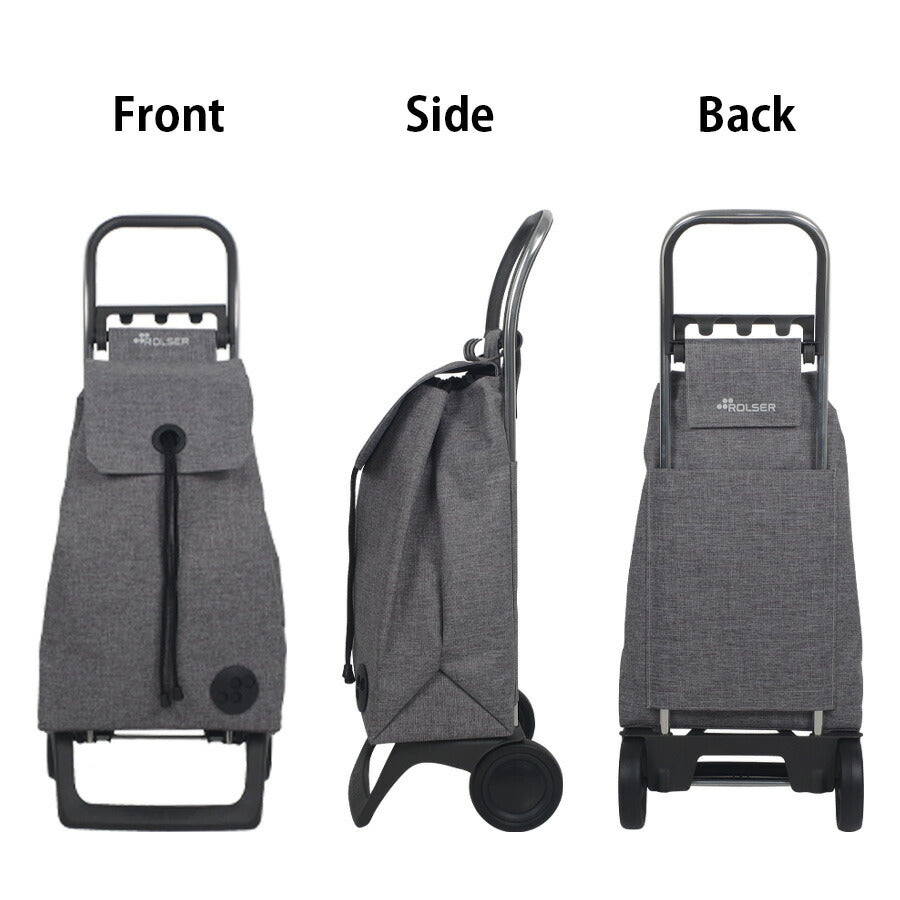 【ROLSER】 monotone お買い物キャリー 36L ショッピングカート シンプル 安定 ロルサー 使いやすい 大容量 軽量 グレー 敬老の日 母の日 ギフト プレゼント