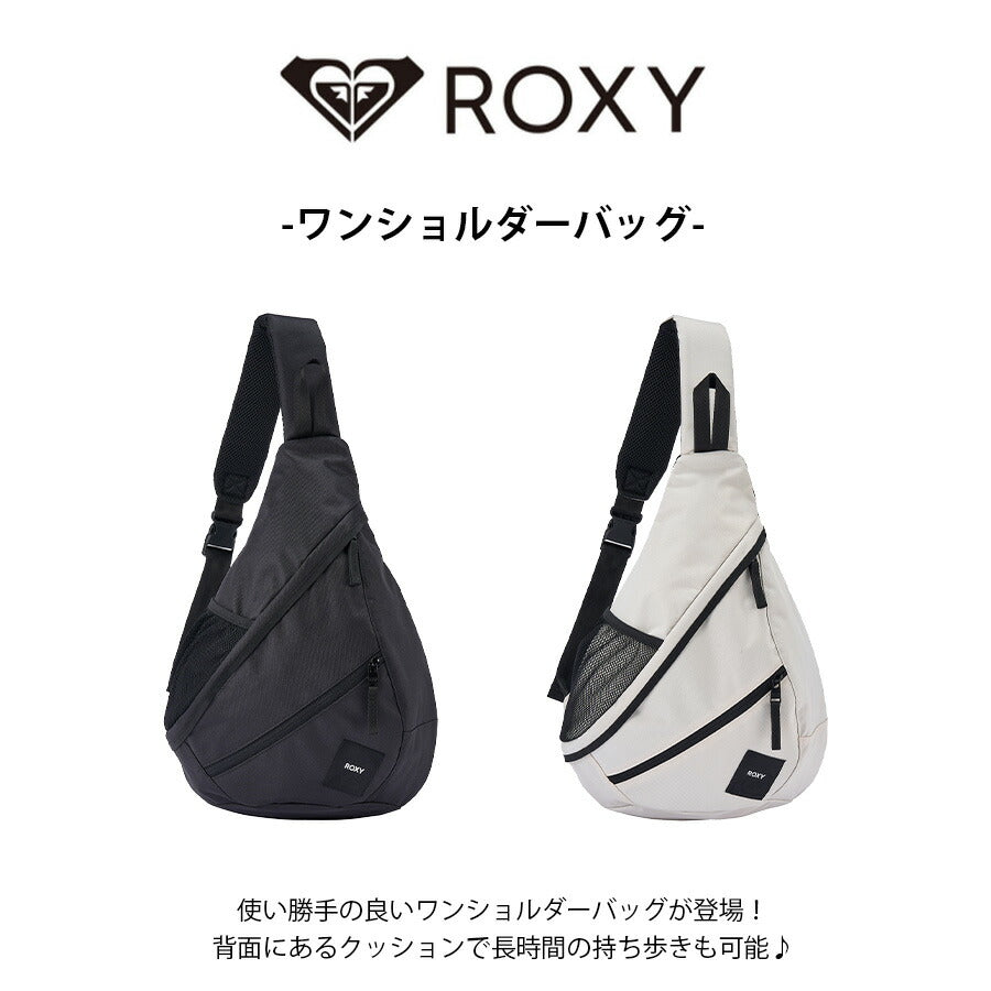 【ROXY】 rbg251314 ワンショルダー 肩掛け 斜め掛け ショルダーバッグ かばん バッグ カジュアル シンプル スポーティ レディース プレゼント ブラック