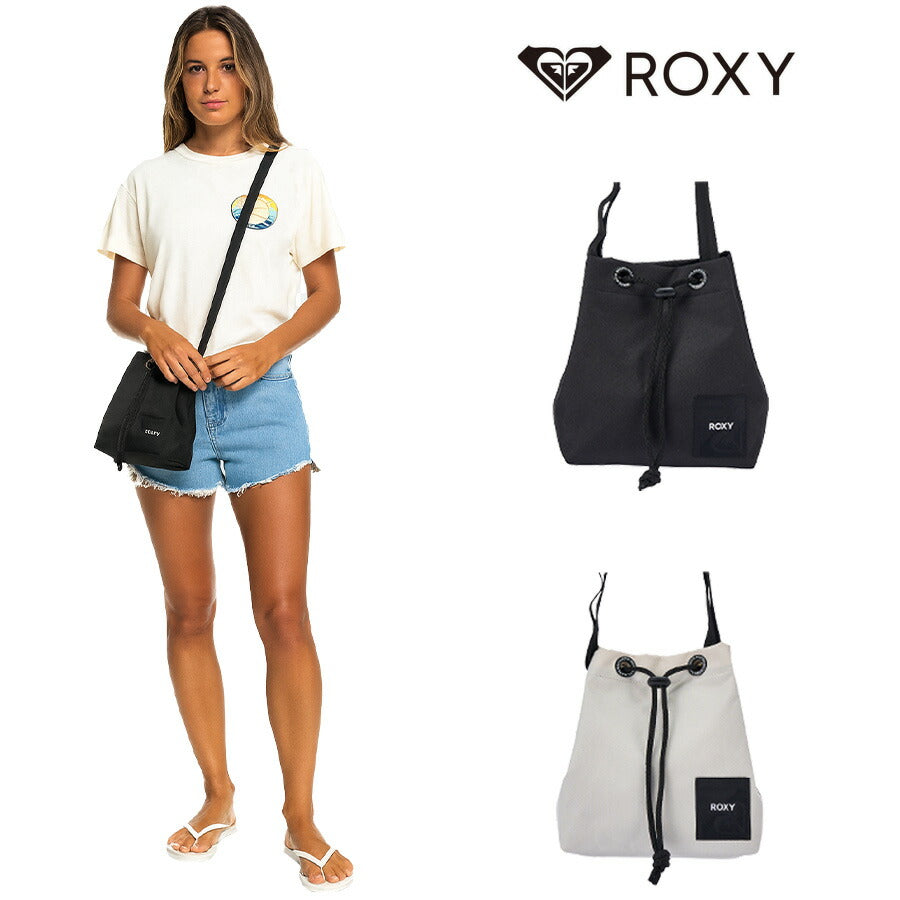 【ROXY】 rbg251316 ミニショルダー 肩掛け 斜め掛け ショルダーバッグ かばん バッグ カジュアル シンプル スポーティ レディース プレゼント ブラック
