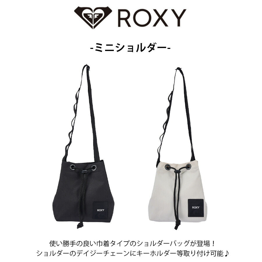 【ROXY】 rbg251316 ミニショルダー 肩掛け 斜め掛け ショルダーバッグ かばん バッグ カジュアル シンプル スポーティ レディース プレゼント ブラック