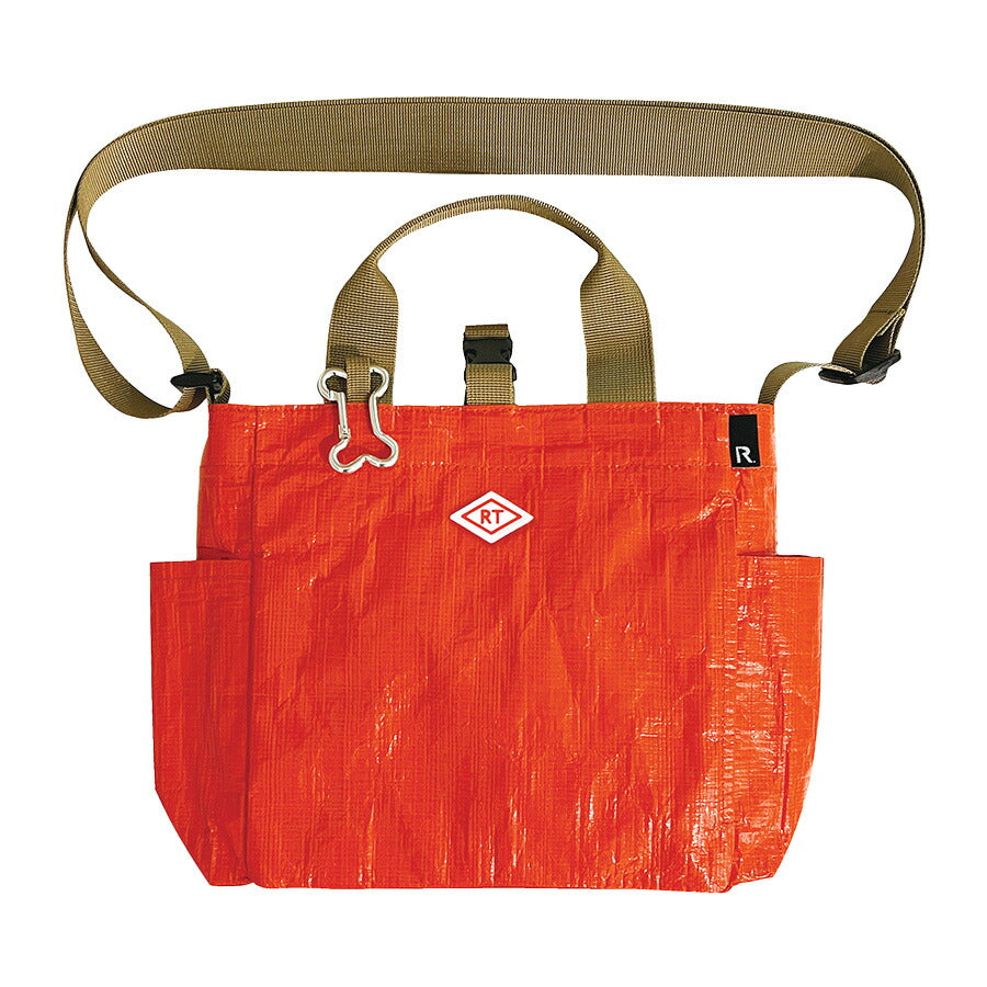 【ROOTOTE】 1128 SN.スクエア.DOG.BUDDY-A ユニセックス 軽量 撥水加工 お散歩バッグ カラビナ ショルダー トート シンプル カジュアル プレゼント ブラック