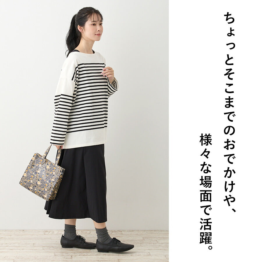 【ROOTOTE】 1307 EU.スクエア.クレールーD トートバッグ かわいい 小さめ 通勤 自立 レディース 軽量 おしゃれ シンプル カジュアル プレゼント シーズナル