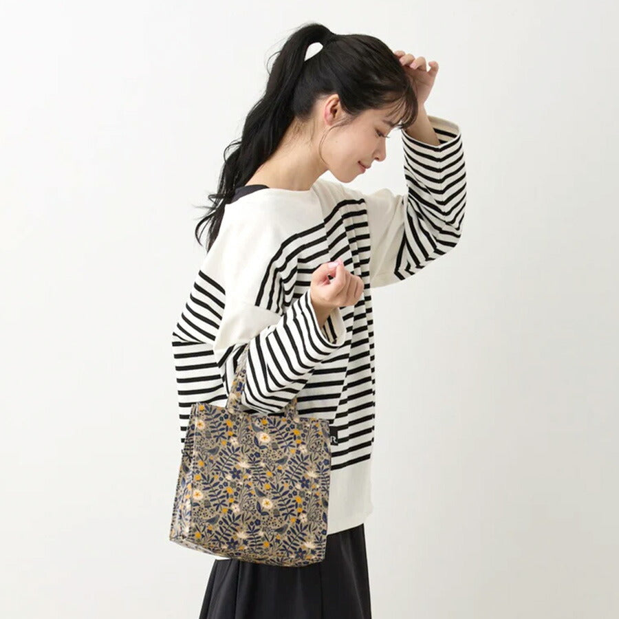【ROOTOTE】 1307 EU.スクエア.クレールーD トートバッグ かわいい 小さめ 通勤 自立 レディース 軽量 おしゃれ シンプル カジュアル プレゼント シーズナル