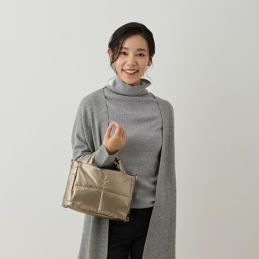 【ROOTOTE】 1340 inspiration by FEATHER ROO FE.ベビールー トートバッグ 軽量 手持ち 斜め掛け シンプル レディース おしゃれ かわいい プレゼント ブラック