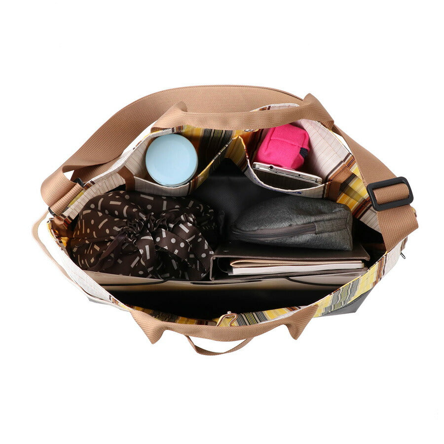 【ROOTOTE】 1368 SN.GRANDE.2WAY.Share-A トートバッグ 斜め掛け かばん 使いやすい 大容量 シンプル カジュアル ユニセックス ギフト プレゼント ベージュ