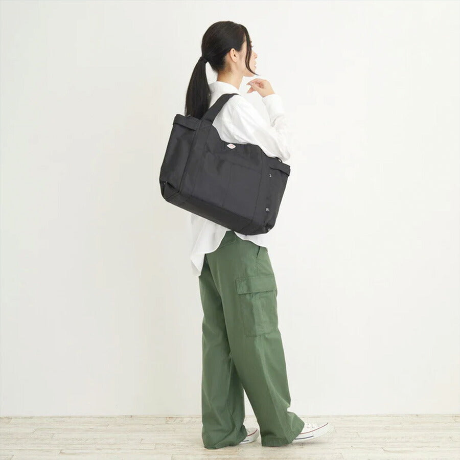 【ROOTOTE】 3157 SN.ミディアムポケッツーD トートバッグ 撥水 手持ち 軽量 シンプル レディース おしゃれ かわいい お出かけ プレゼント ギフト ブラック