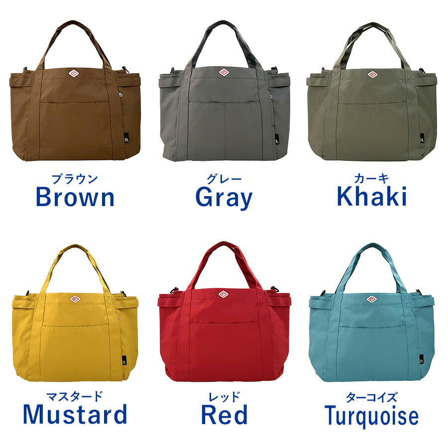 【ROOTOTE】 3157 SN.ミディアムポケッツーD トートバッグ 撥水 手持ち 軽量 シンプル レディース おしゃれ かわいい お出かけ プレゼント ギフト ブラック
