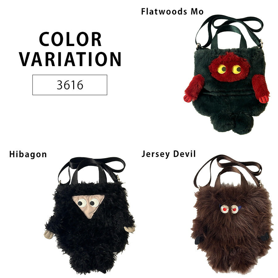 【クリックポスト/時間指定不可】【ROOTOTE】3616 EU.BR.2way.クリプデット-E 斜め掛け かばん 使いやすい かわいい キャラクター レディース ギフト ブラック