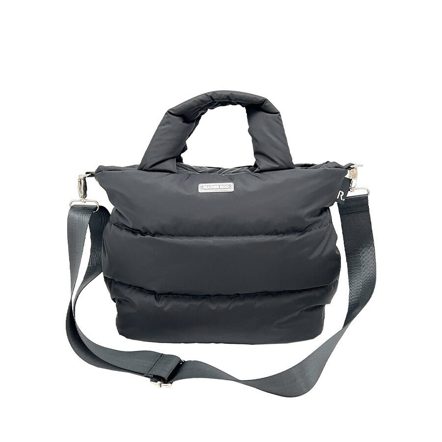 【ROOTOTE】3680 FE.デリ.モデレート-A 手持ち 斜め掛けトートバッグ 大容量 かばん 普段使い 使いやすい シンプル レディース プレゼント ギフト ブラック