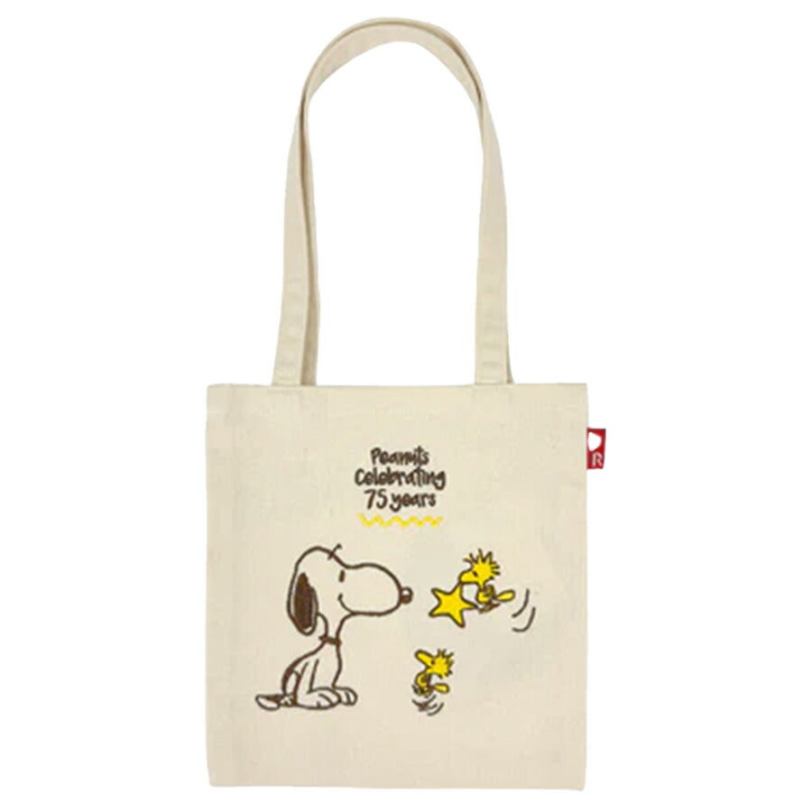 【ROOTOTE】 8401 IP.ベビールー.Peanuts-9L PEANUTSコミック誕生75周年記念商品 トートバッグ 小さめ シンプル レディース おしゃれ かわいい ギフト ベージュ