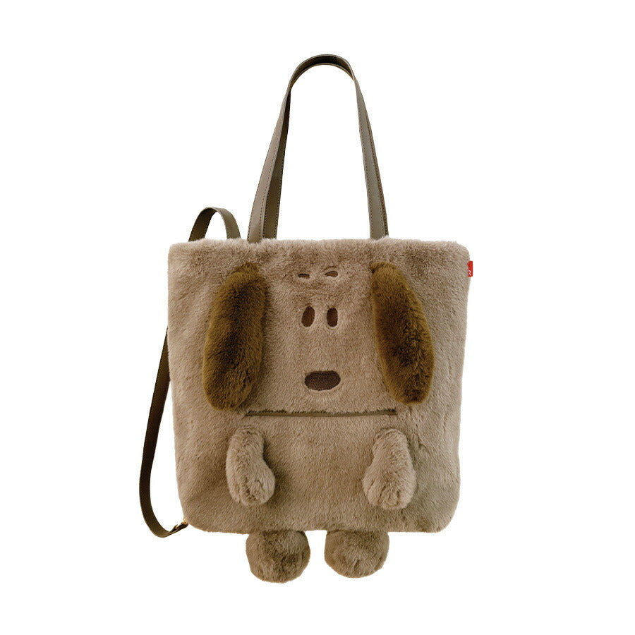 【ROOTOTE】8416 IP.トール.クリプティッドPNTS-9W 手持ち トートバッグ リュック スヌーピー かわいい 普段使い 使いやすい レディース ギフト アイボリー