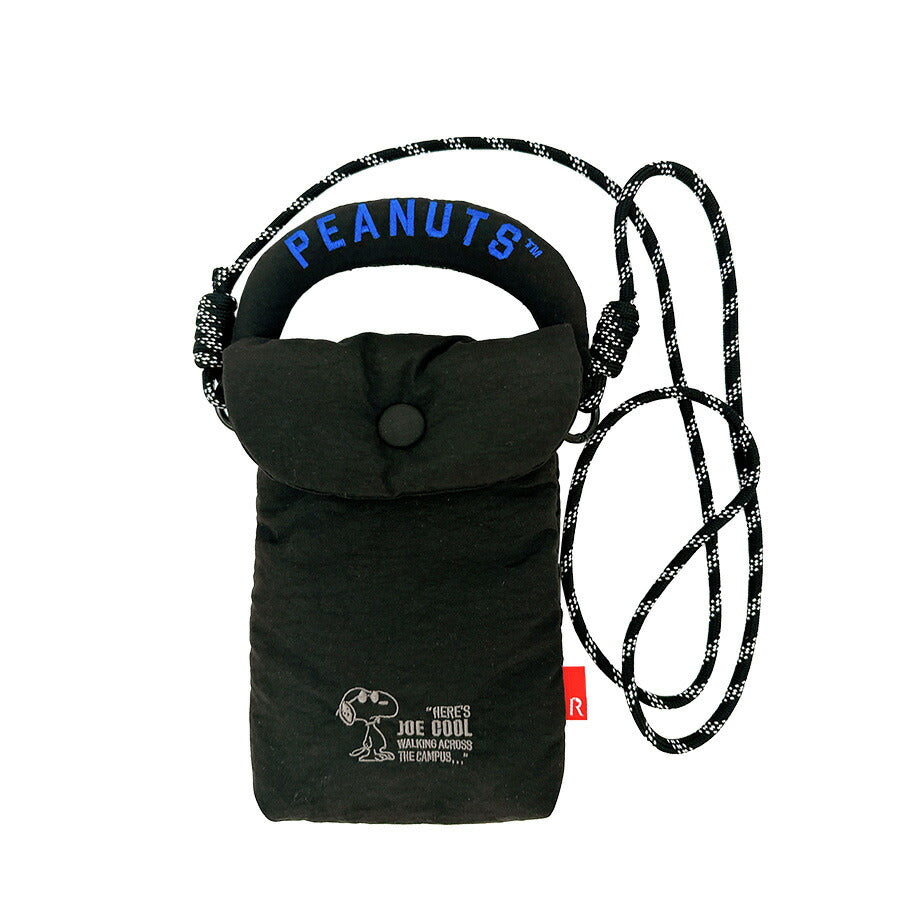 【クリックポスト/時間指定不可】【ROOTOTE】8452 IP.BR.Padded.Peanuts-0S 斜め掛け ショルダー スヌーピー かわいい 普段使い レディース ギフト ブラック