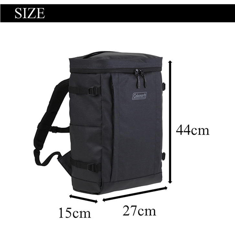 Coleman コールマン SHIELD25 シールド25 リュック バックパック 25L スクエア メンズ レディース シンプル カジュアル アウトドア 通学 学生 社会人 旅行 部活 合宿 習い事 ジム おしゃれ 人気 送料無料 バッグ 鞄