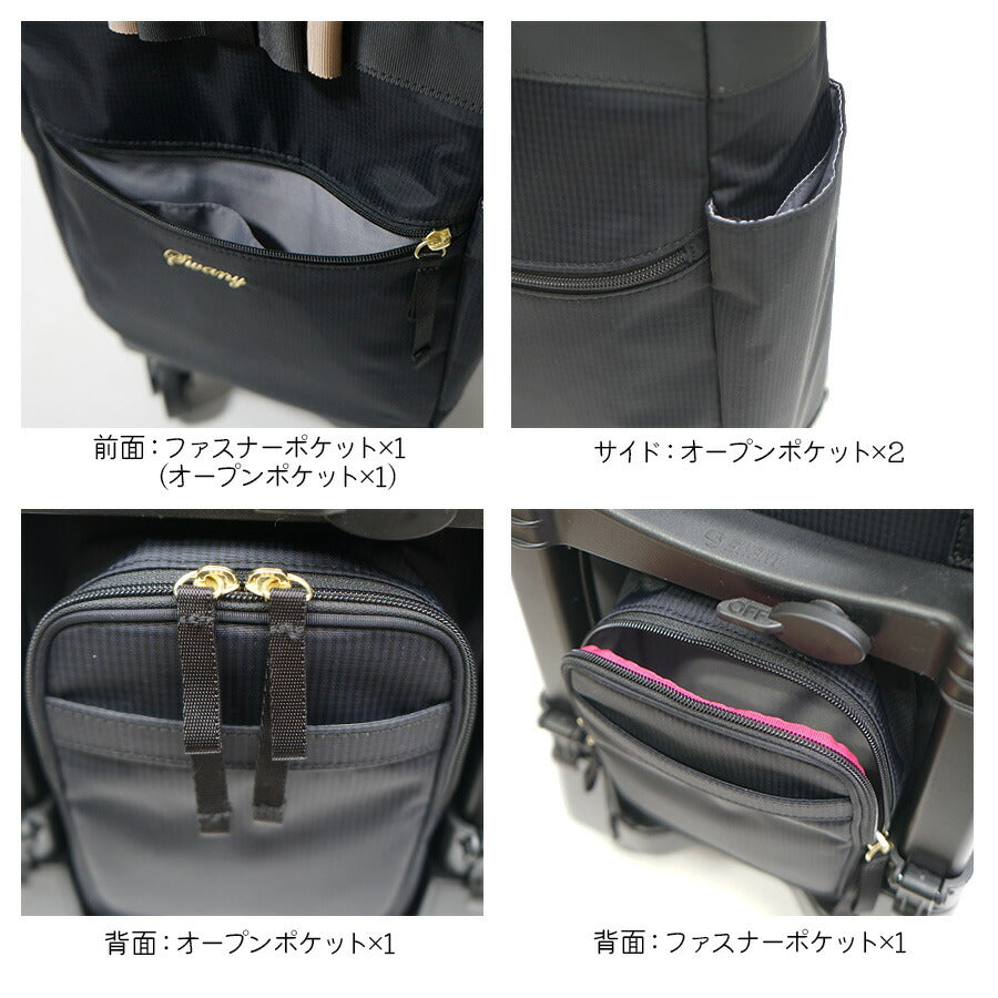 【SWANY】D-577 ルバンド ミニ3 ショッピングキャリー キャリー  買い物 シンプル スワニー ブラック グレージュ 使いやすい かわいい おしゃれ 普段使い 日常 レディース 母の日 敬老の日 プレゼント ギフト
