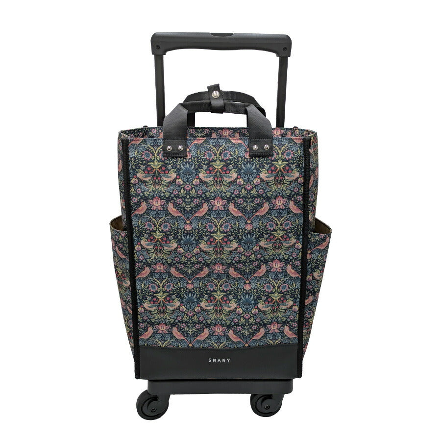 【SWANY】 d586l21 モリスバイスワニー ショッピングキャリー お買い物キャリー キャリー 使いやすい 便利 おしゃれ レディース プレゼント ギフト ネイビー