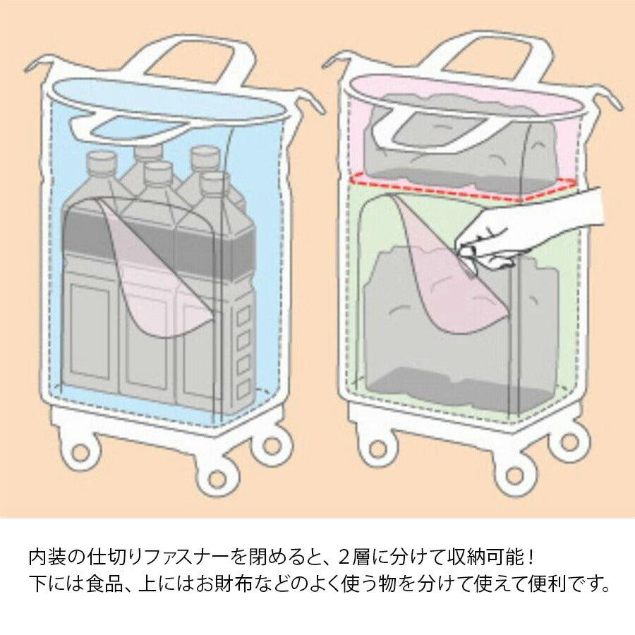 【SWANY】D630-L21 ポルド 座面付きキャリーバッグ スワニー ブラックブラック ブラックレッド 使いやすい 便利 買い物 旅行 母の日 敬老の日 レディース