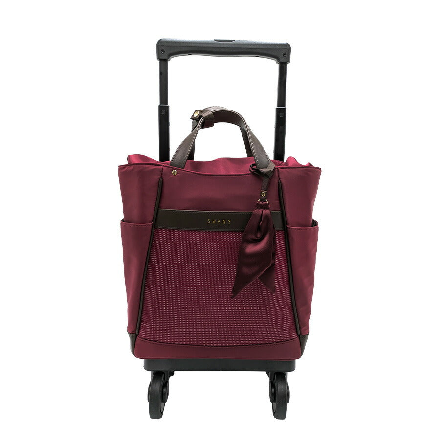【SWANY】 d677m18 クルボ ショッピングキャリー ブラック 使いやすい 普段使い お買い物 使いやすい おしゃれ レディース プレゼント ギフト 母の日 敬老の日
