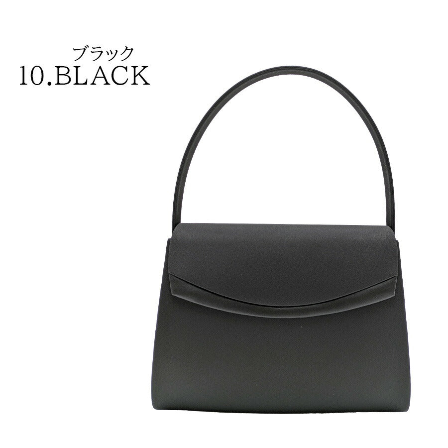 【SCHOZON】 11-2510 フォーマルバッグ ハンドバッグ 日本製 冠婚葬祭 老若男女 シンプル 上品 レディース かばん カバン 鞄 プレゼントギフト ブラック