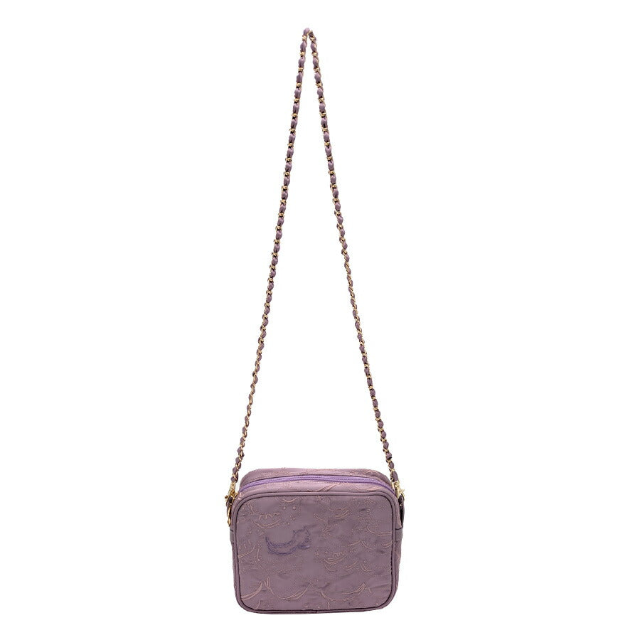 【tsumori chisato CARRY】50885 ナミネコシシュウ ショルダーバッグ 斜め掛け かばん 使いやすい 普段使い レディース ギフト プレゼント ブラック 母の日