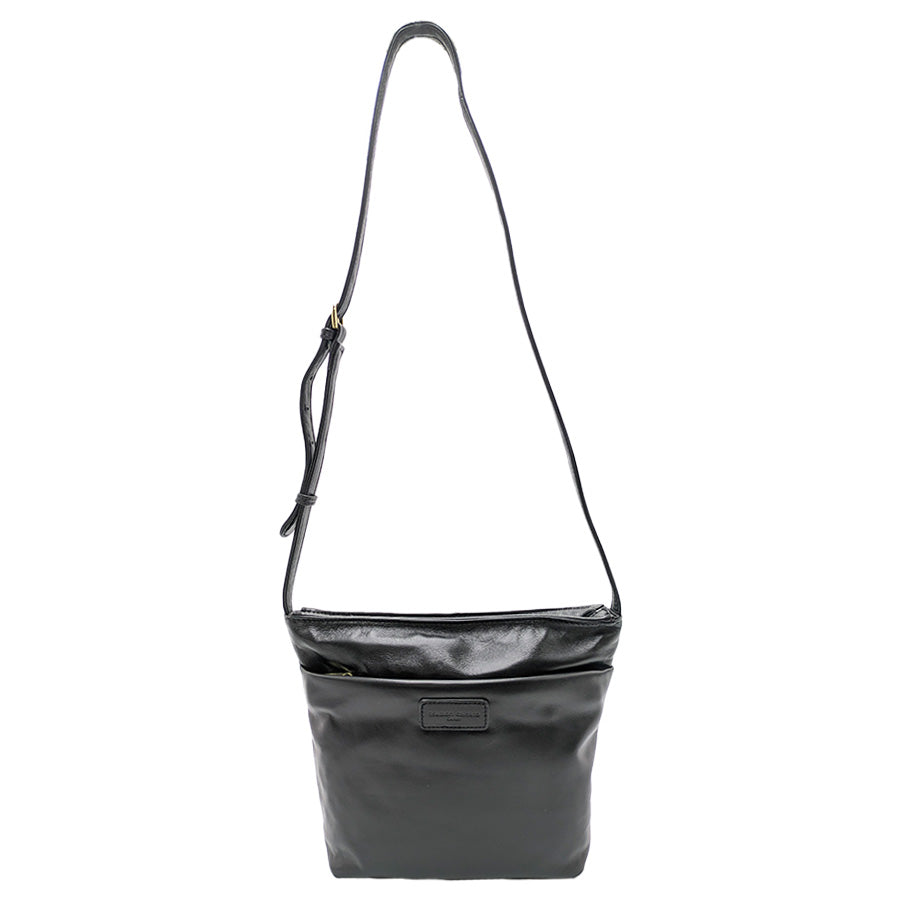 【レターパック配送/時間指定不可】【tsumori chisato CARRY】 53440 ライトラム ショルダーバッグ 斜め掛け 羊革 かばん レディース 母の日 ギフト ブラック