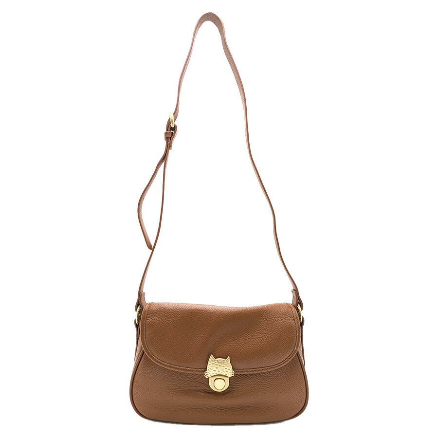 【tsumori chisato CARRY】 53451 NEWカリヤネコ ショルダーバッグ M 斜め掛け かばん カバン 鞄 レディース プレゼント ギフト 母の日 敬老の日 ブラック