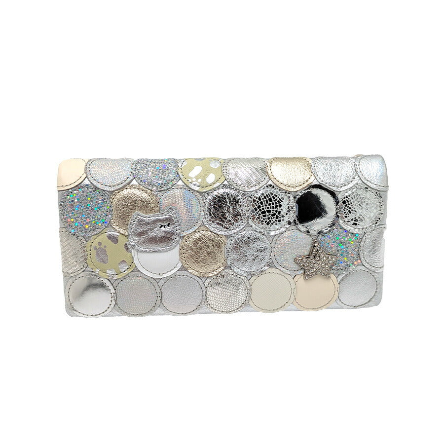 【tsumori chisato CARRY】57092 シンマルチドット 長財布 財布 さいふ サイフ ウォレット 日本製 普段使い レディース ギフト プレゼント ブラック 母の日