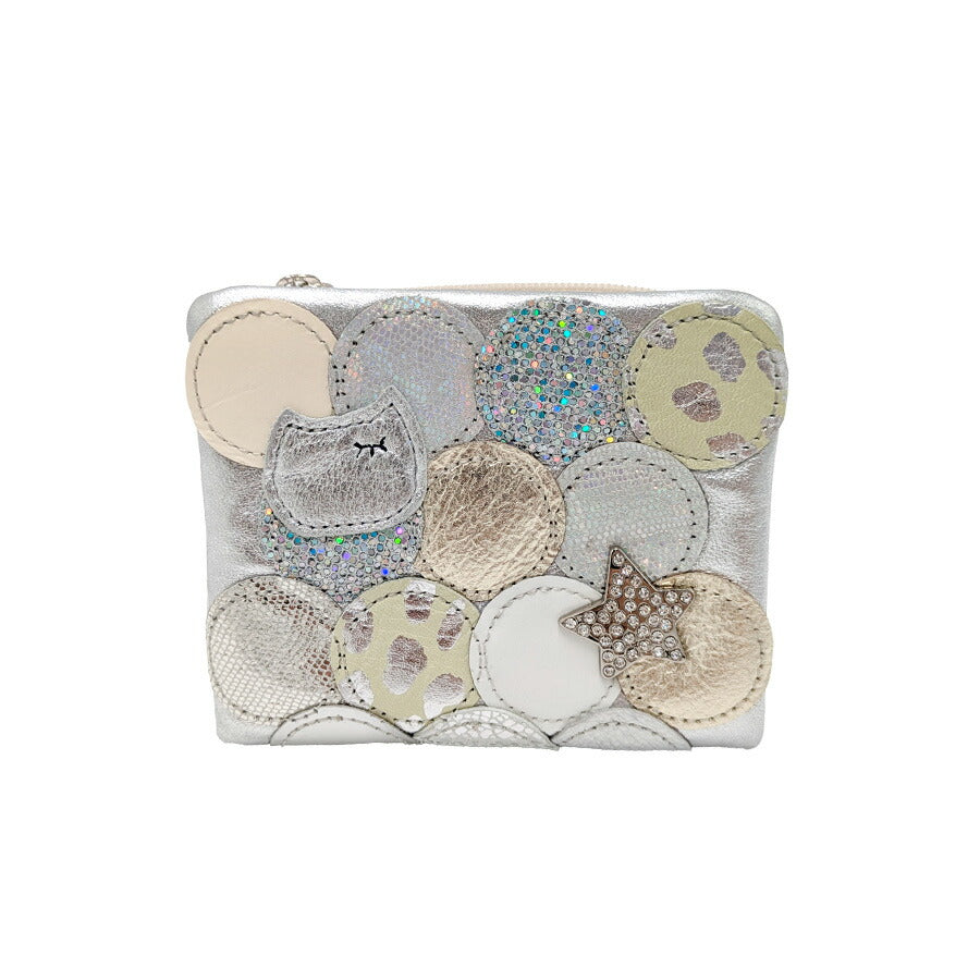 【tsumori chisato CARRY】57095 シンマルチドット 折り財布 財布 さいふ サイフ ウォレット 日本製 普段使い レディース ギフト プレゼント ブラック 母の日