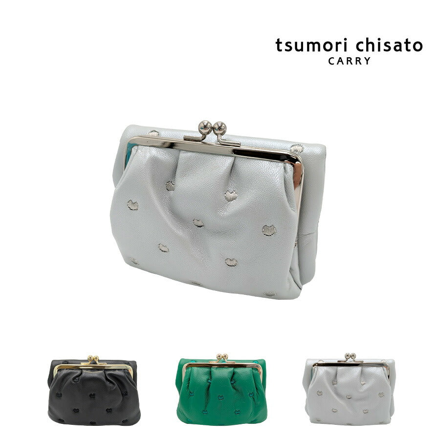 【tsumori chisato CARRY】57886 プチネコ 折り財布 財布 さいふ サイフ ウォレット 日本製 使いやすい 普段使い レディース ギフト プレゼント ブラック 母の日