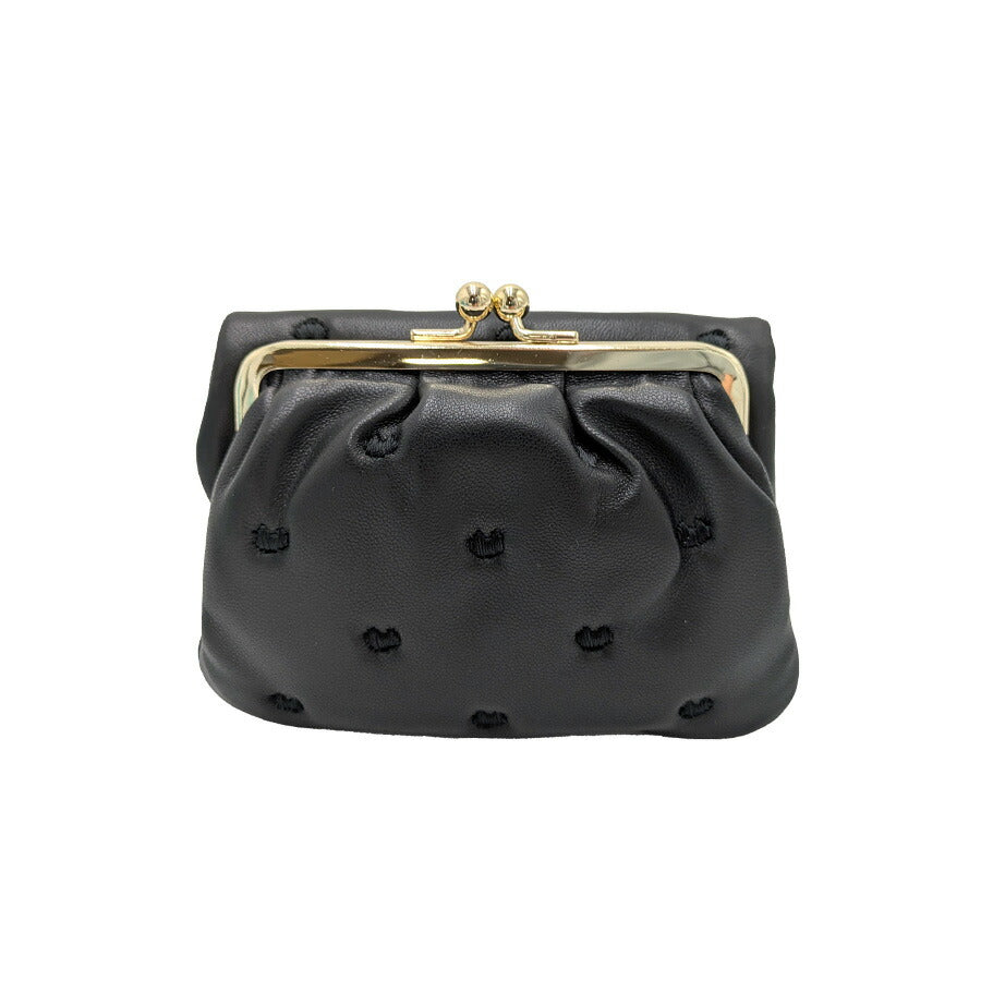【tsumori chisato CARRY】57886 プチネコ 折り財布 財布 さいふ サイフ ウォレット 日本製 使いやすい 普段使い レディース ギフト プレゼント ブラック 母の日