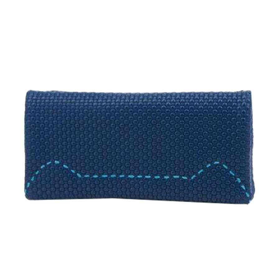 【tsumori chisato CARRY】 57892 エンボスメッシュ かぶせ長財布 ネコステッチ ウォレット サイフ レディース プレゼント 母の日 敬老の日 ピンク 日本製