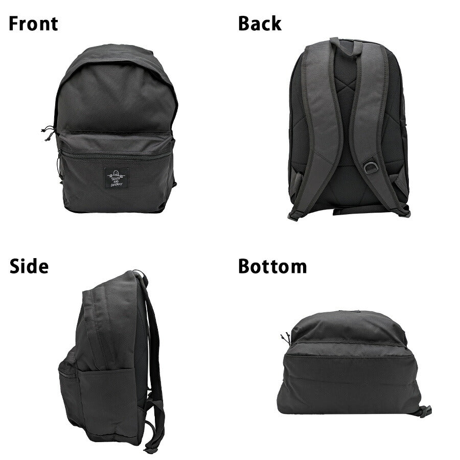 THRASHER thr272 バックパック 22L リュック 大容量 リュックサック かばん 通勤 通学 普段使い ユニセックス メンズ レディース プレゼント ギフト ブラック