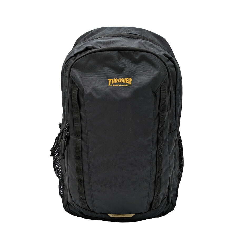 THRASHER thr283 バックパック 25L リュック 大容量 リュックサック 通勤 通学 かばん 普段使い ユニセックス メンズ レディース プレゼント ギフト ブラック