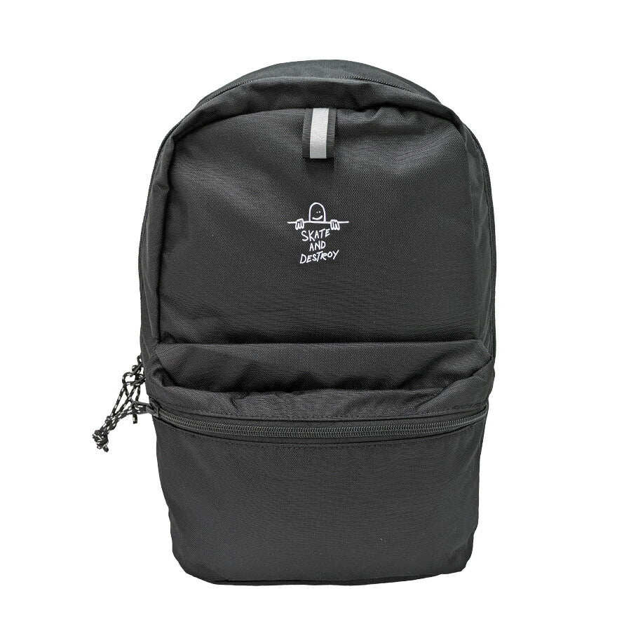 THRASHER thr290 バックパック 16L リュック 大容量 リュックサック 通学 かばん 普段使い 女の子 男の子 子供 ジュニア キッズ プレゼント ギフト ブラック